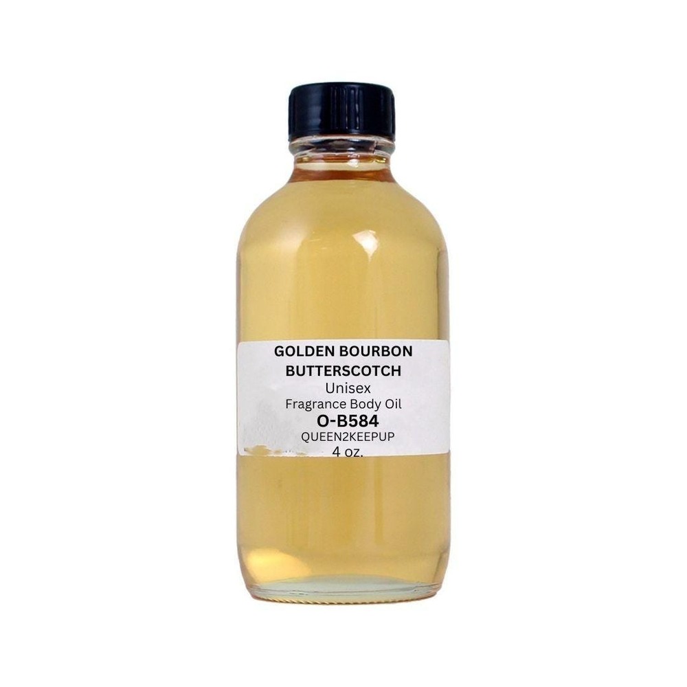Golden Bourbon Butterscotch Unisex Warm Sweet Caramel Fragrance Oil 4 oz